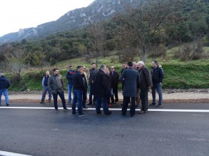 Ολοκληρώθηκε το έργο βελτίωσης-διαπλάτυνσης της οδού Κοζάνης-Σερβίων- Παραδόθηκε το τμήμα της Ε.Ο. Κοζάνης-Λάρισας από διασταύρωση με δημοτική οδό Κρανιδίων έως διασταύρωση με δημοτική οδό προς Αυλές-Ρύμνιο