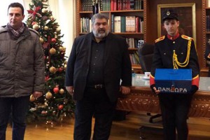 Πρωτοχρονιάτικα κάλαντα στον Αντιπεριφρειάρχη Περιφερειακής Ενότητας Κοζάνης Παναγιώτη Πλακεντά