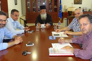 Συνάντηση εργασίας στην Περιφέρεια για το έργο της αναβάθμισης του Τιάλειου Εκκλησιαστικού Γηροκομείου Κοζάνης