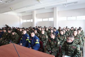 Στοίχημα συνεργασίας και αλληλεγγύης και μεγάλο εγχείρημα η Σχολή Πυροσβεστών δήλωσε ο Περιφερειάρχης Δυτικής Μακεδονίας κατά την υποδοχή των πρώτων 93 ανδρών και γυναικών δόκιμων πυροσβεστών