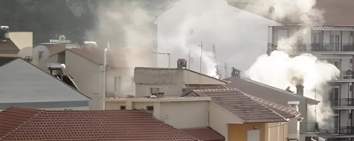 ατμοσφαιρική ρύπανση από τις εγκαταστάσεις θέρμανσης