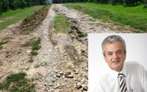 Τσιούμαρης Γρηγόρης: Αποκατάσταση καταστραμμένων δρόμων από την θεομηνία περιοχής αναδασμού Δήμου Σερβίων