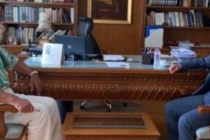 Επίσκεψη του βουλευτή Γιώργου Αμανατίδη στον Αντιπεριφερειάρχη Π.Ε Κοζάνης