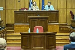Την Παρασκευή 15 Απριλίου 2022 πραγματοποιήθηκε η πρώτη ειδική συνεδρίαση του Συντονιστικού Οργάνου Πολιτικής Προστασίας (ΣΟΠΠ) της ΠΕ Κοζάνης, υπό την προεδρία της αντιπεριφερειάρχη Κοζάνης Κατερίνας Δαδαμόγια (slider)