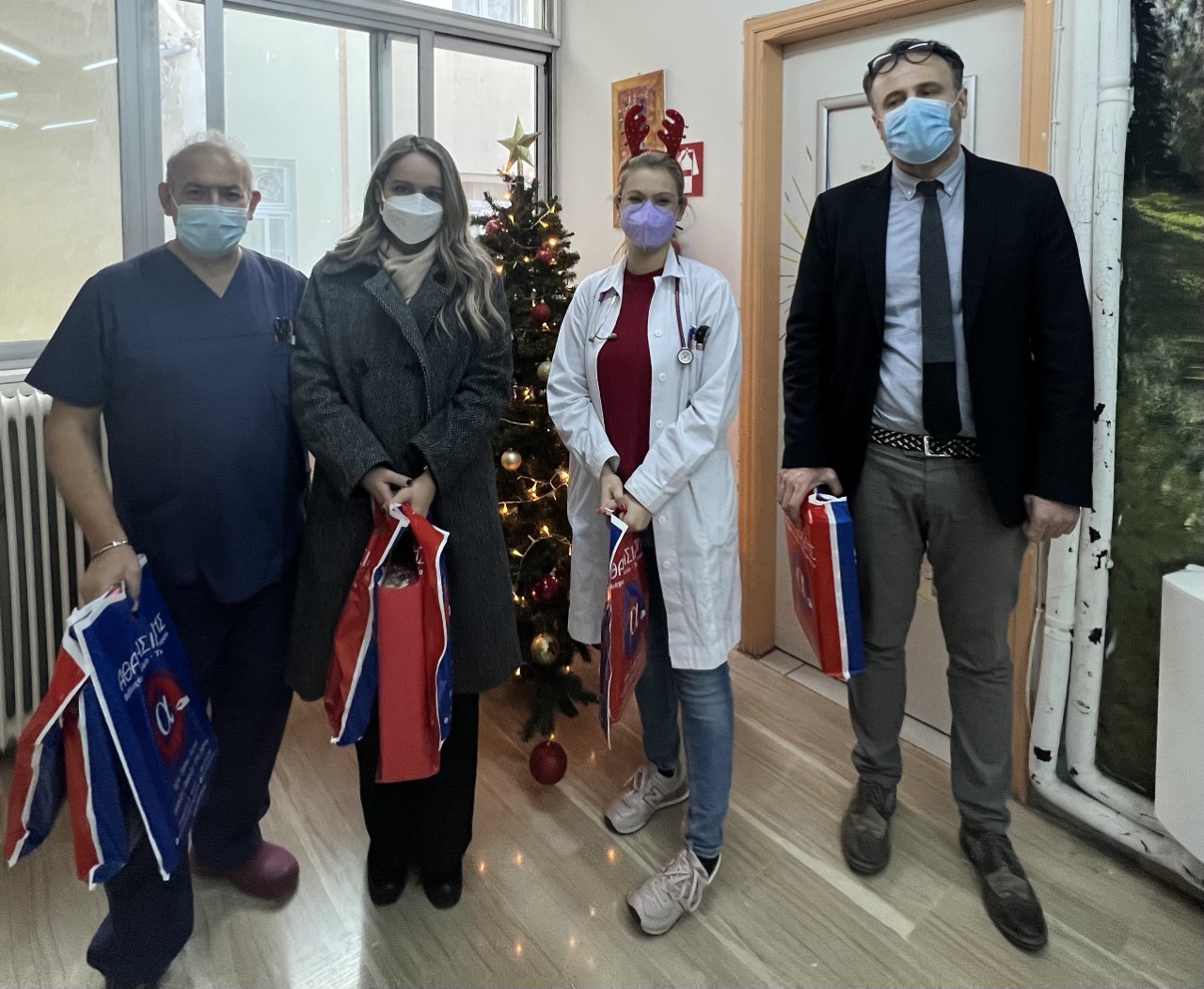 Επίσκεψη της αντιπεριφερειάρχη Κοζάνης στο Μαμάτσειο Νοσοκομείο Κοζάνης και το Μποδοσάκειο Νοσοκομείο Πτολεμαΐδας