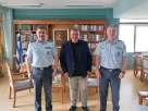 Συνάντηση του Αντιπεριφερειάρχη Π.Ε. Κοζάνης Κωνσταντίνου Βύζα με την ηγεσία της Ελληνικής Αστυνομίας στη Δυτική Μακεδονία