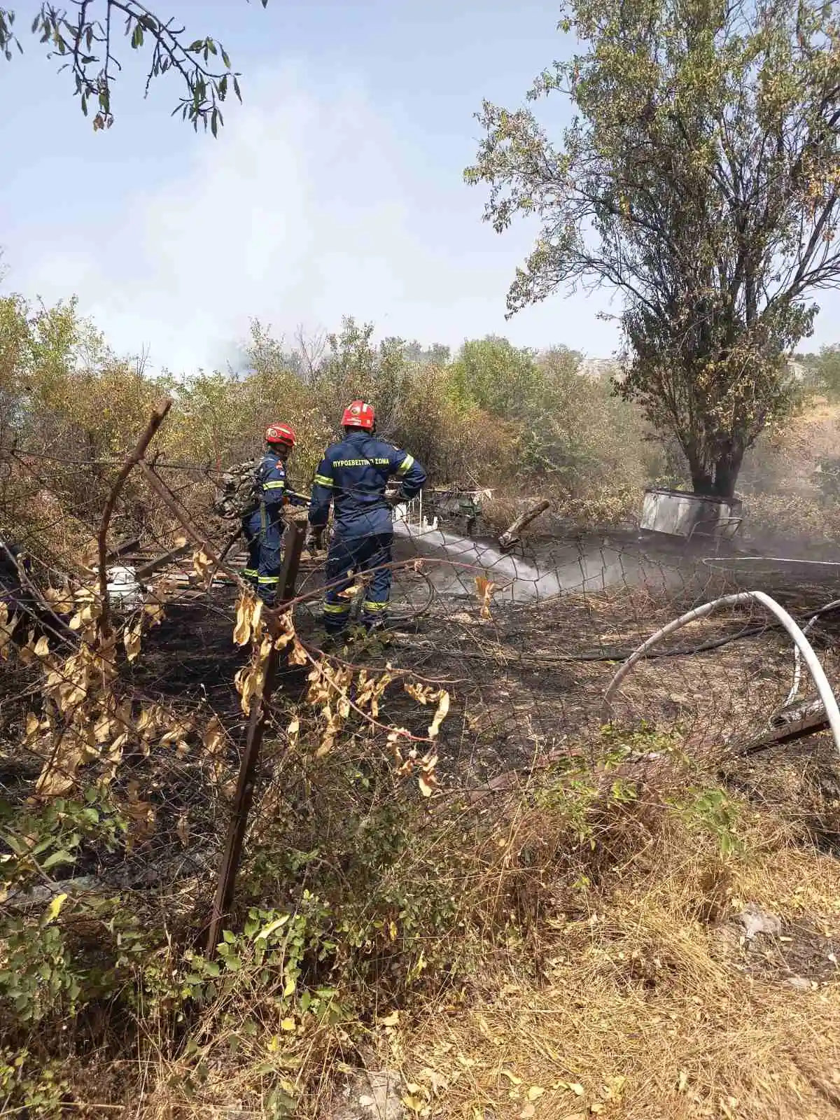 Σύσκεψη εργασίας του Αντιπεριφερειάρχη Π.Ε. Κοζάνης Κωνσταντίνου Βύζα με την Πυροσβεστική και την Πολιτική Προστασία