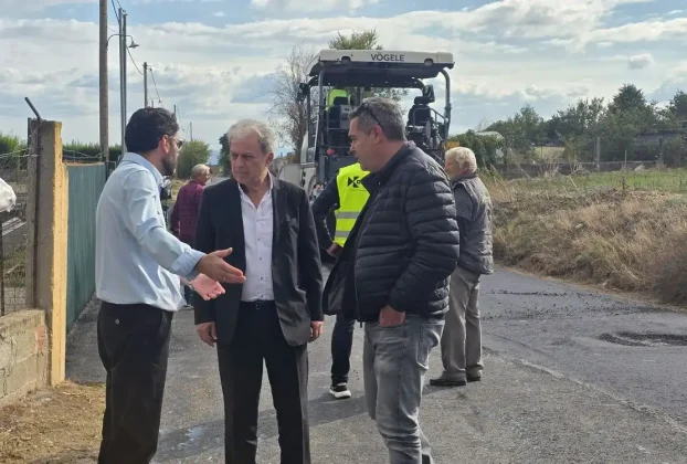 Ολοκληρώνεται το έργο στον Περιφερειακό Οδικό Άξονα του Κρόκου Κοζάνης