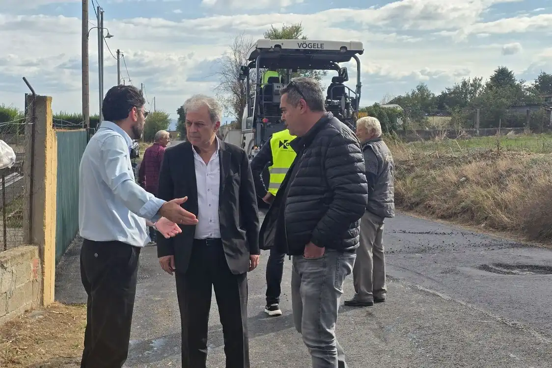 Ολοκληρώνεται το έργο στον Περιφερειακό Οδικό Άξονα του Κρόκου Κοζάνης